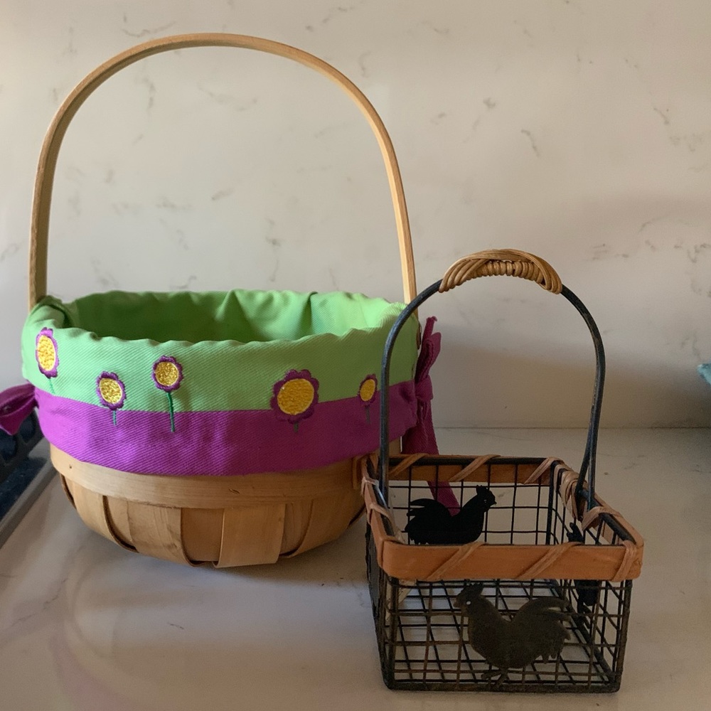 Bamboo basket set